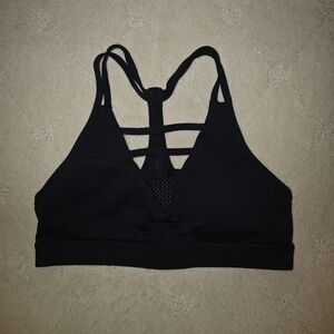 ZYIA Black Strappy Sports Bra